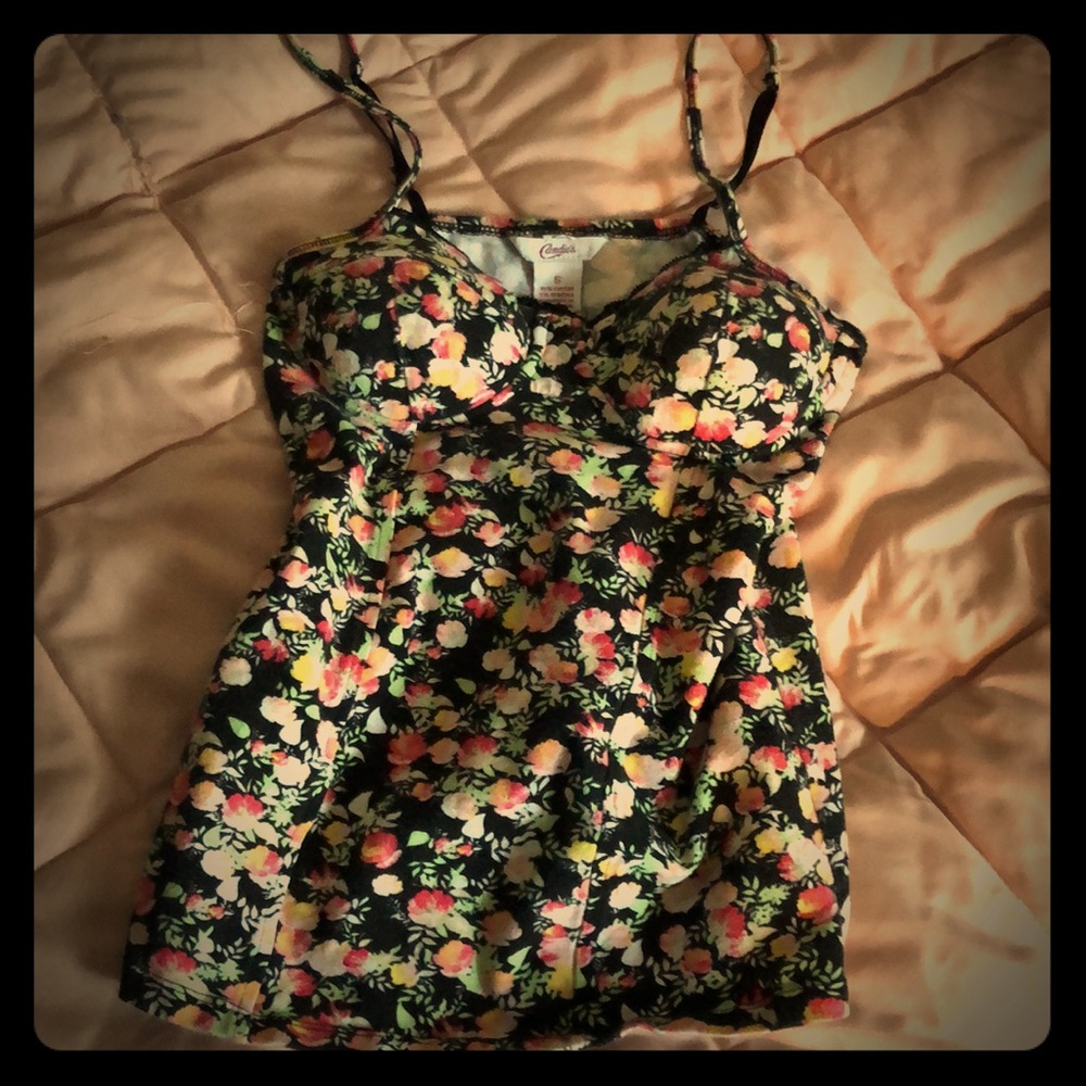 Floral Candies Top